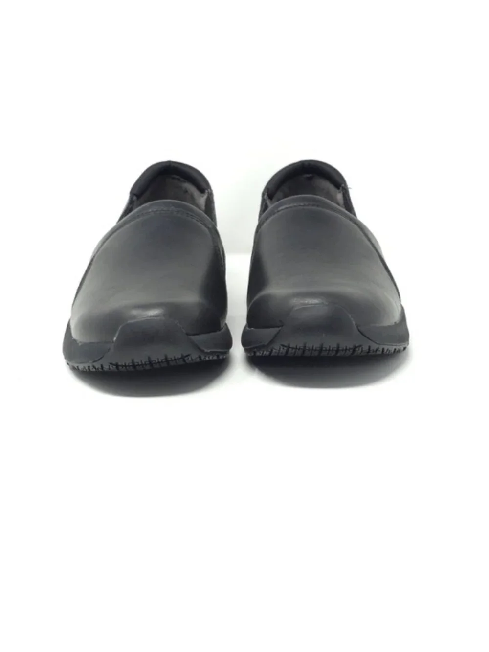 Dr. Scholl's Dive In Slip Resistant Work Loafers Black Memory Foam 8W
